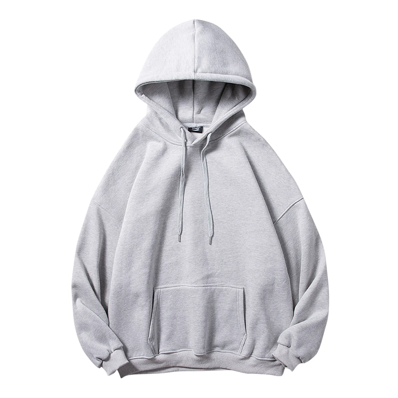 

Solid Color Shirts Men'S Blouse Long Sleeve Top Shirt Soft O Neck Sweatshirt Pullover Sweatshirt Hip Hop Autumn Winter Pullovers