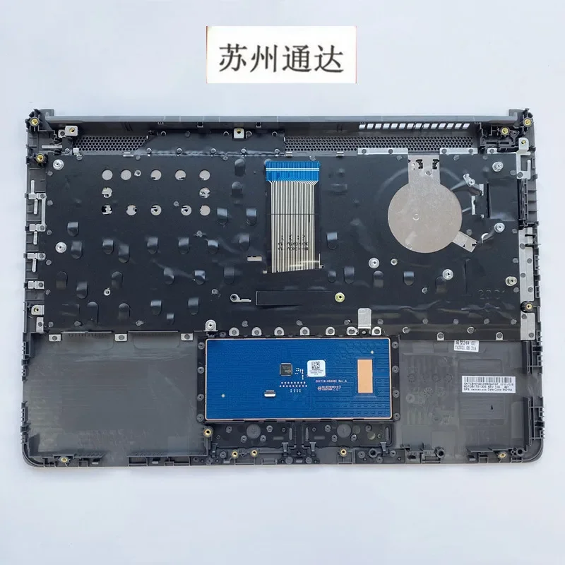 Для HP 240 245 246 G8 14-CF DK C чехол с клавиатурой и тачпадом серый M23367-001