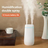 1000ml double hole air humidifier desktop silent breathing light office moisturizing silent nano fine mist large capacity difuso
