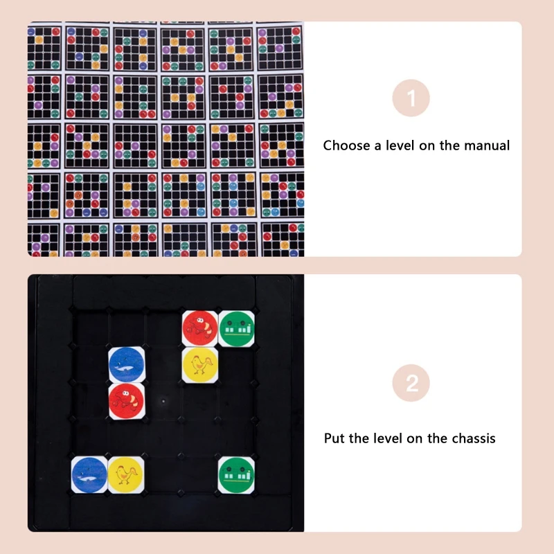 

Preschool Kids Improve Intelligence Matching Color Portable Educational Wooden Jigsaw Design Table Game Toys