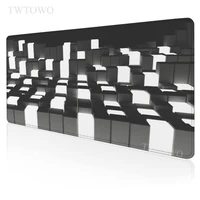 black and white 3d mousepad hd new custom keyboard pad mouse mat desk mats anti slip office mice pad desktop mouse pad