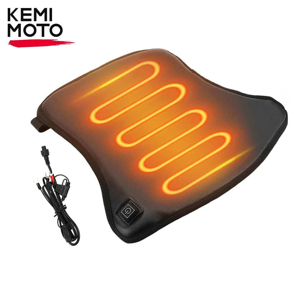 KEMIMOTO 12 В подушка сиденья мотоцикла с подогревом для квадроцикла