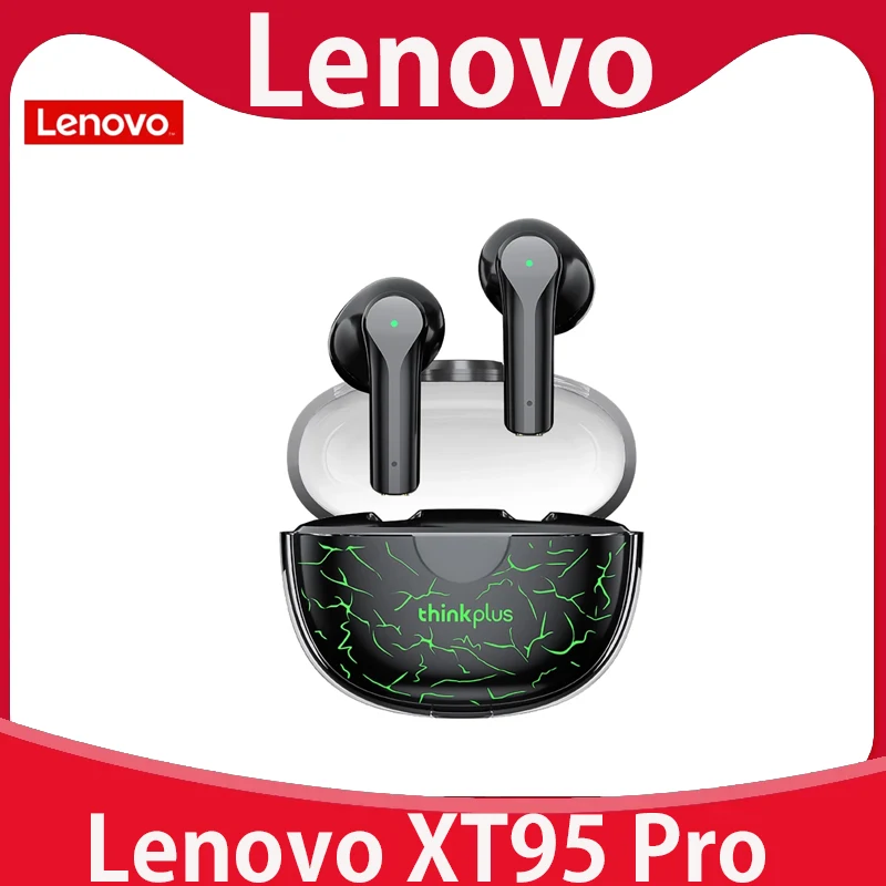

Bluetooth-наушники Lenovo XT95 Pro водонепроницаемые с микрофоном и сенсорным управлением