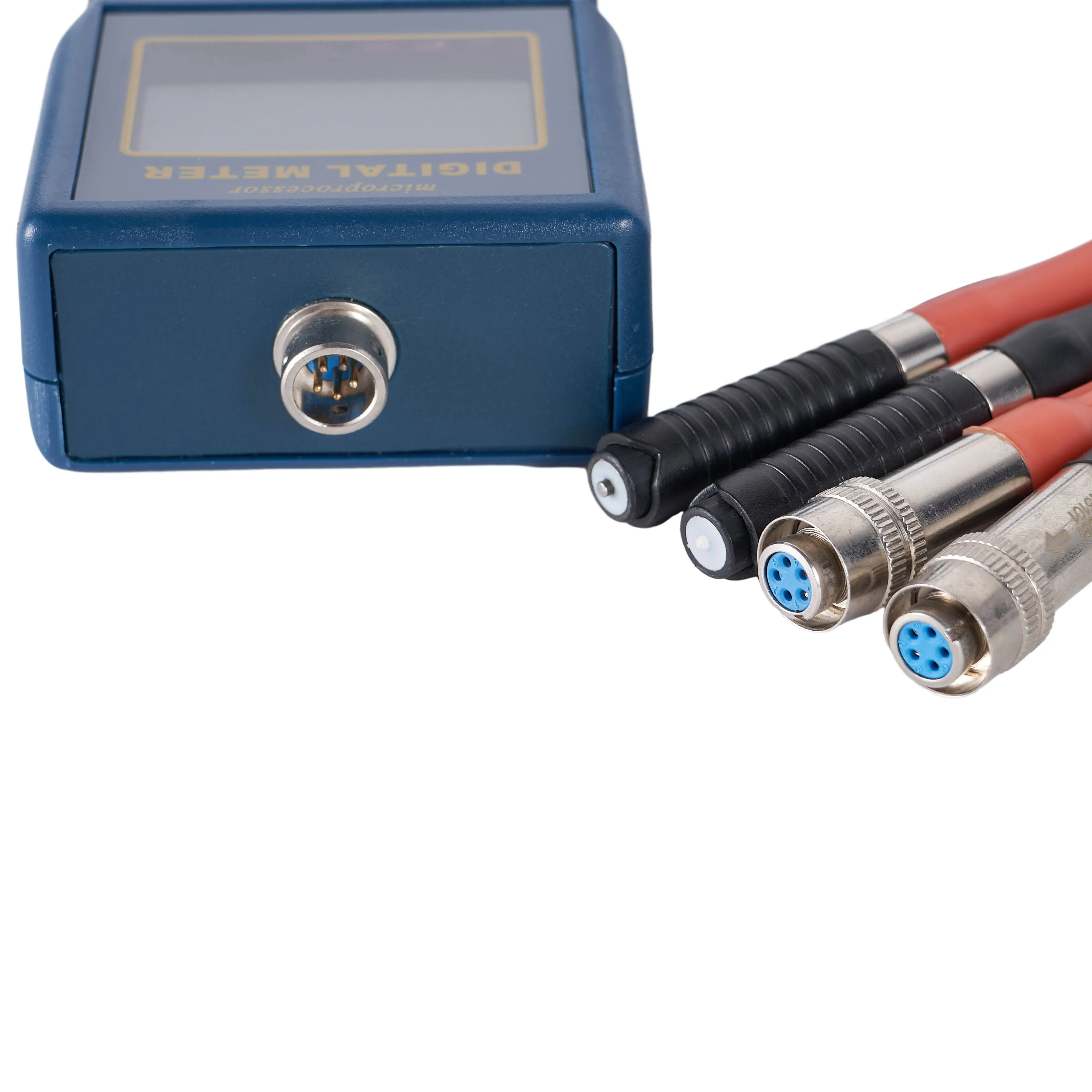 Измеритель толщины покрытия с цифровым дисплеем магнитный индукционный