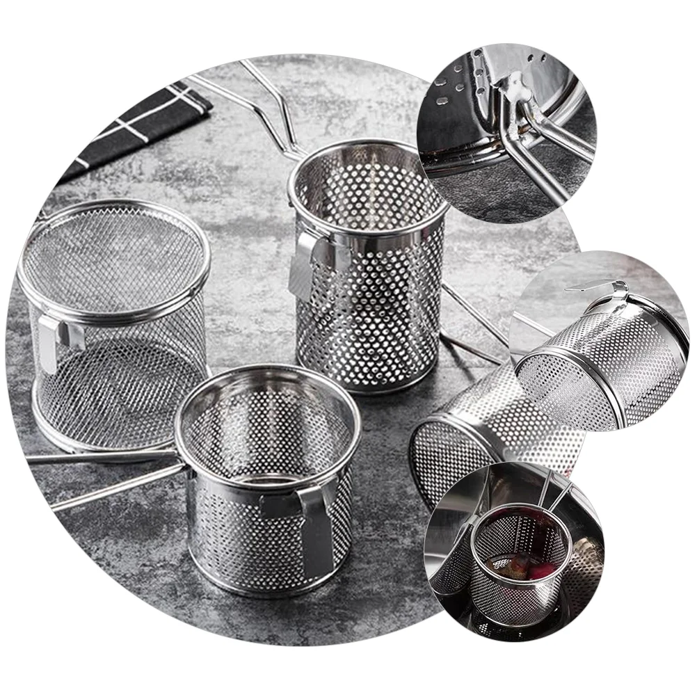 Корзина для ложки горячий горшок скользящая сетка фильтр Oul пельмени скиммер