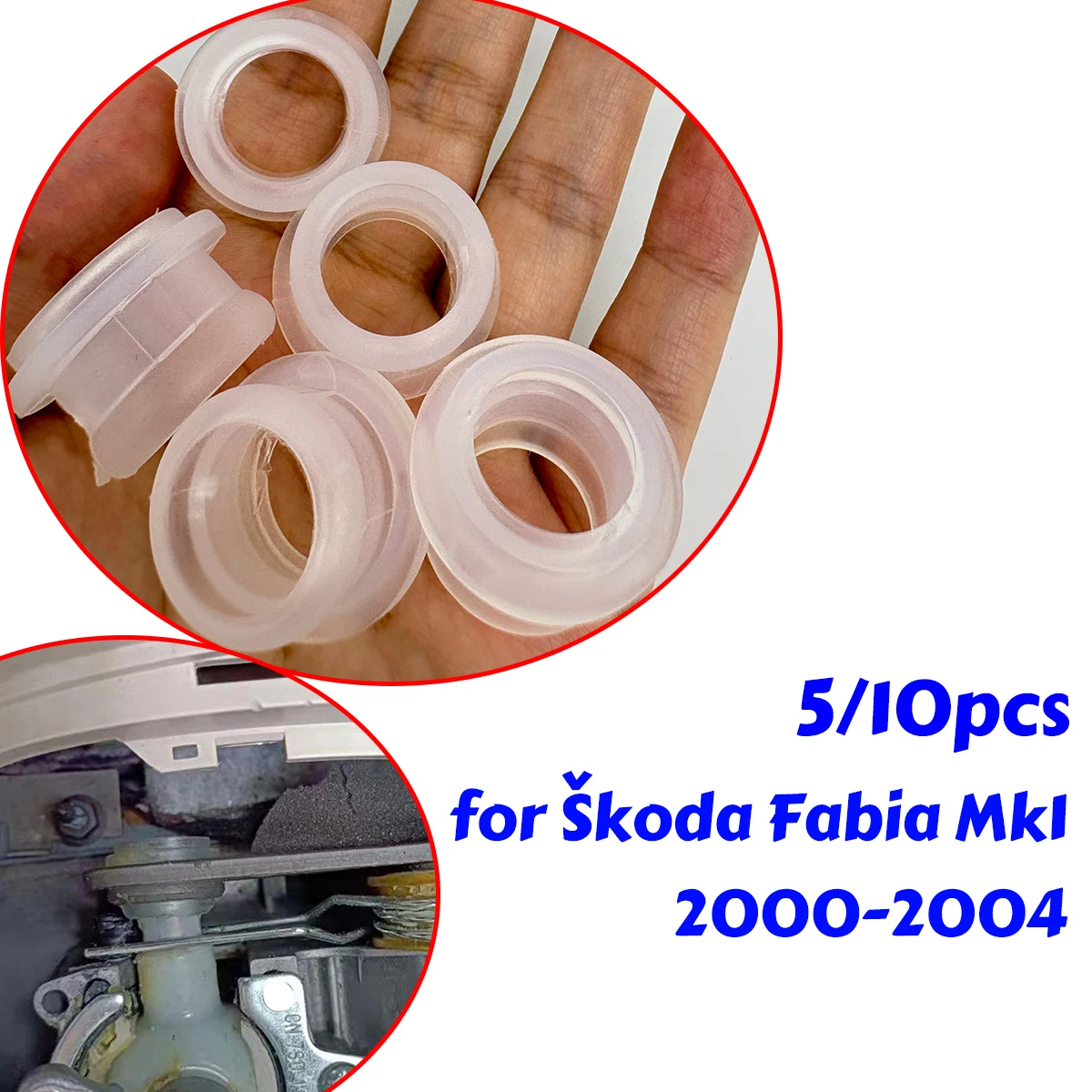 

Втулка для крепления Škoda Fabia Mk1 2000-2004, 5-скоростная коробка передач, рычаг переключения передач, резиновая втулка, рычаг подшипника, разъем управления, детали управления цепью