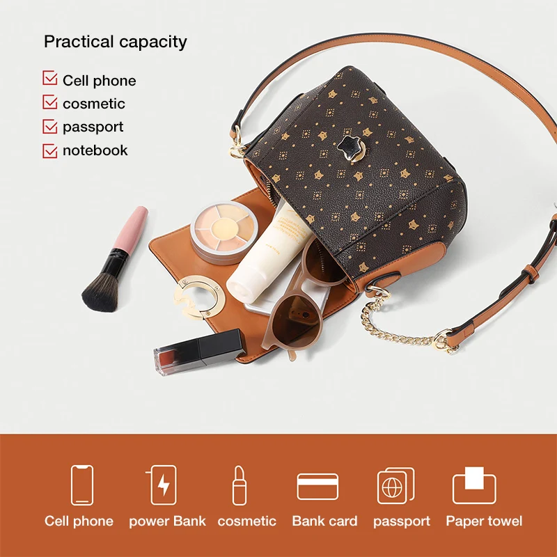 foxer women crossbody shoulder bag pvc material fashion messenger bags simple office bag lady brand logo printing mini chain bag free global shipping