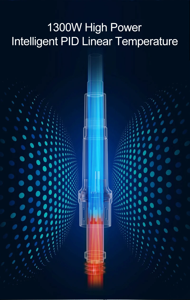 QUICK 861 Pro Интеллектуальная паяльная станция с горячим воздухом интеллектуальным