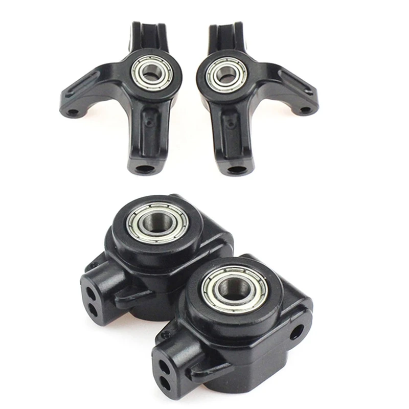 

2 комплекта радиоуправляемых автомобильных запчастей: 1 комплект заднего колеса, заднее сиденье оси с подшипником и 1 Комплект переднего рул...