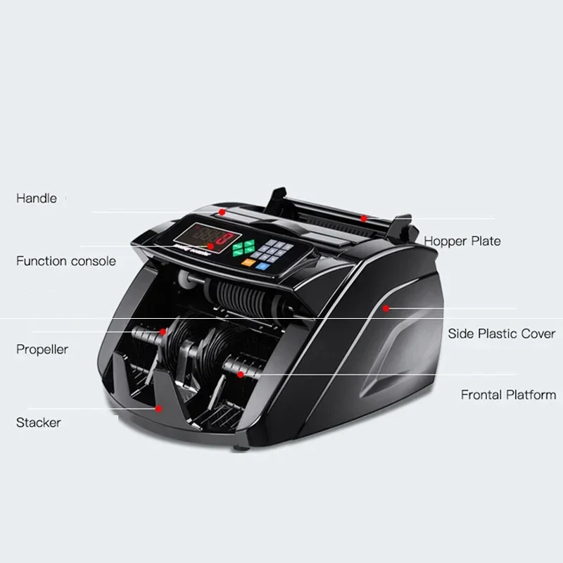 Лидер продаж R689 умный счетчик валют для внешней торговли банкнот детектор валюты