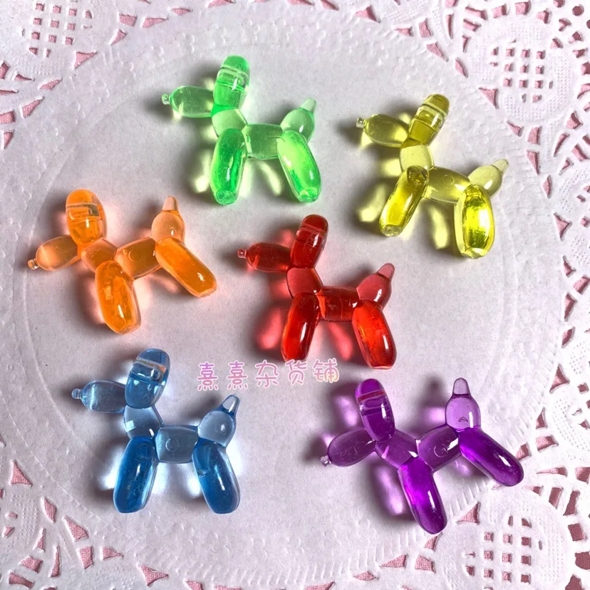 

Цветные прозрачные шары, украшения для собак, акриловый материал для самостоятельной сборки, материал для лая собака