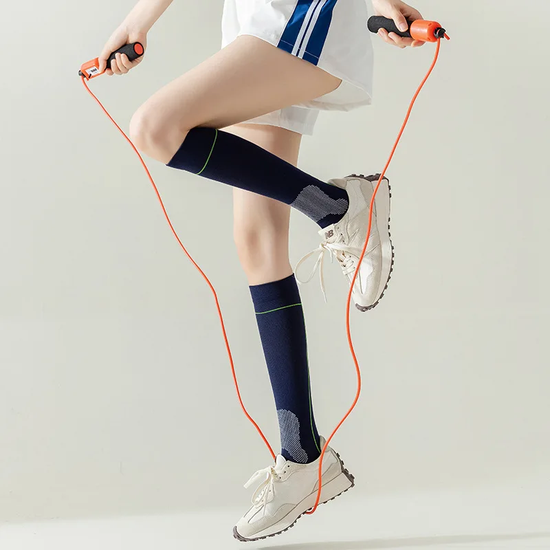 1 Pair Professional Silicone Anti-slip Yoga Socks Women,Striped Dance Sports Socks Cotton Breathable Gym Fitness Pilates Socks