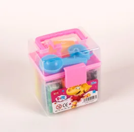 

40+10ml Foska Colorful Kids Intelligent DIY Educational Portable Plasticine Play dough