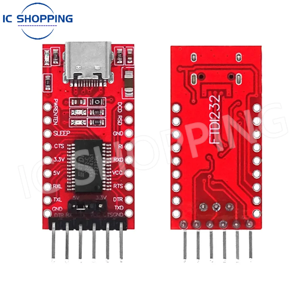 Кабель для скачивания модуля FT232RL с USB на TTL 3,3 В 5 В, интерфейс Mini TYPE-C, 1 шт. (art.: 3920c74dfdd90) - 3920c74dfdd90