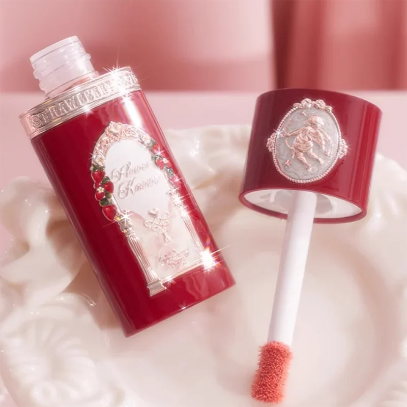 Фото Flower Knows Strawberry Cupid Collection Жидкие румяна для макияжа щек Матовая отделка Румяна для лица Крем для здоровья Натуральный №3