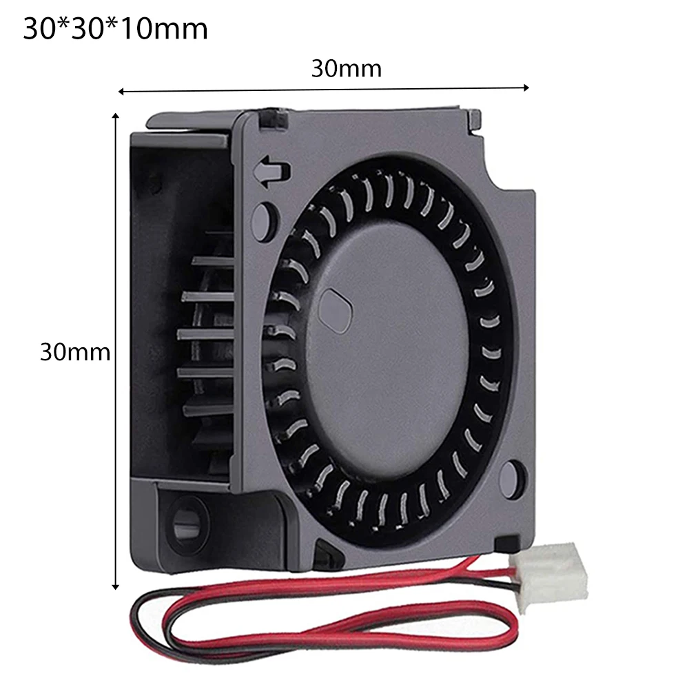 3010 Turbo Blower Бесщеточный вентилятор DC 24V 30x30x10mm Подшипник скольжения Мотор Бесшумный