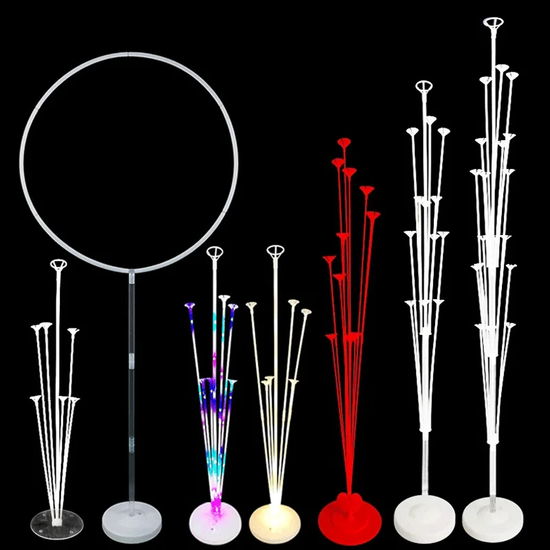 

1/2 Set Balloon Stand Column Balloons Holder Adult Kids Birthday Party Supplies DIY Wedding Bachelorette Decorations Baby Shower
