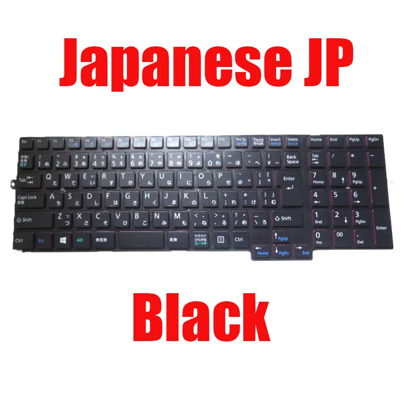 Японская Клавиатура для ноутбука JP JA Fujitsu N860-7897-T163 CP684477-01 N860-7897-T151 CP684471-01 без