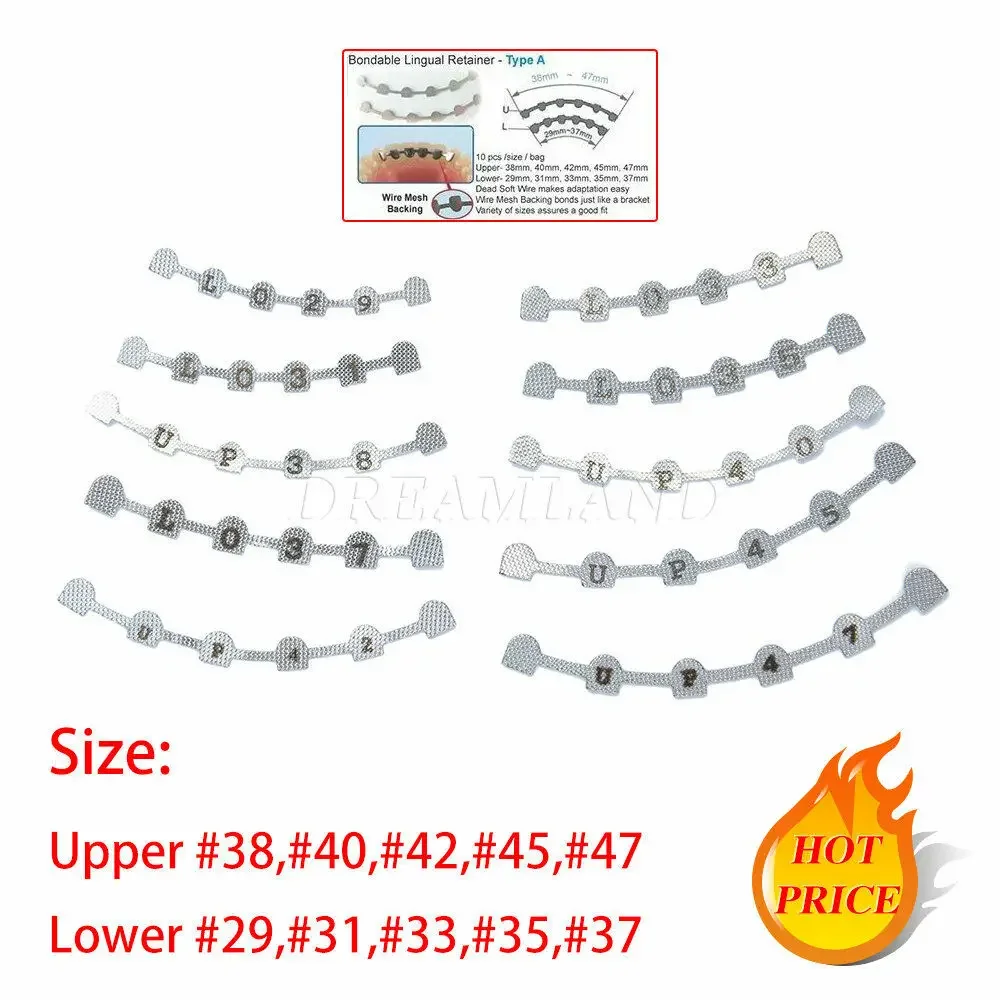 2 шт. стоматологический ортодонтический универсальный фиксатор Retenedor с