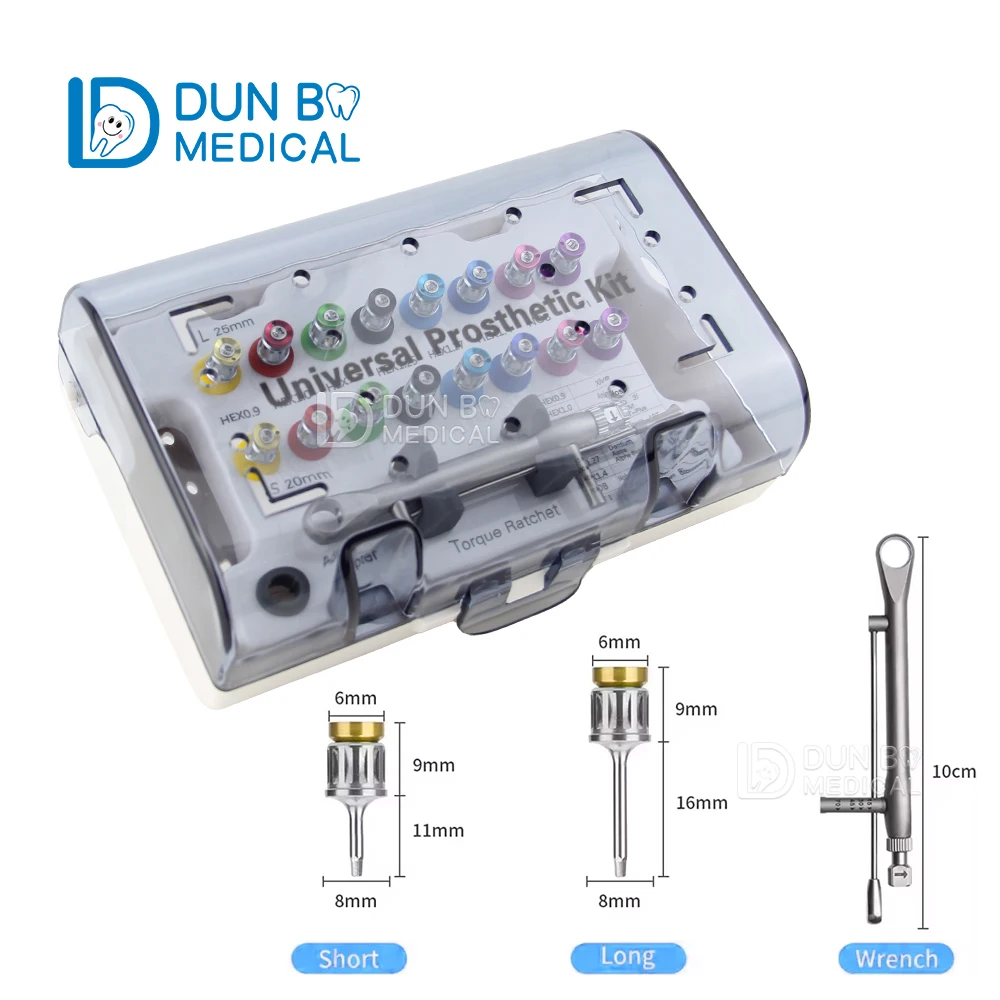 Универсальный набор для хирургического комплекта динамометрический ключ и 16