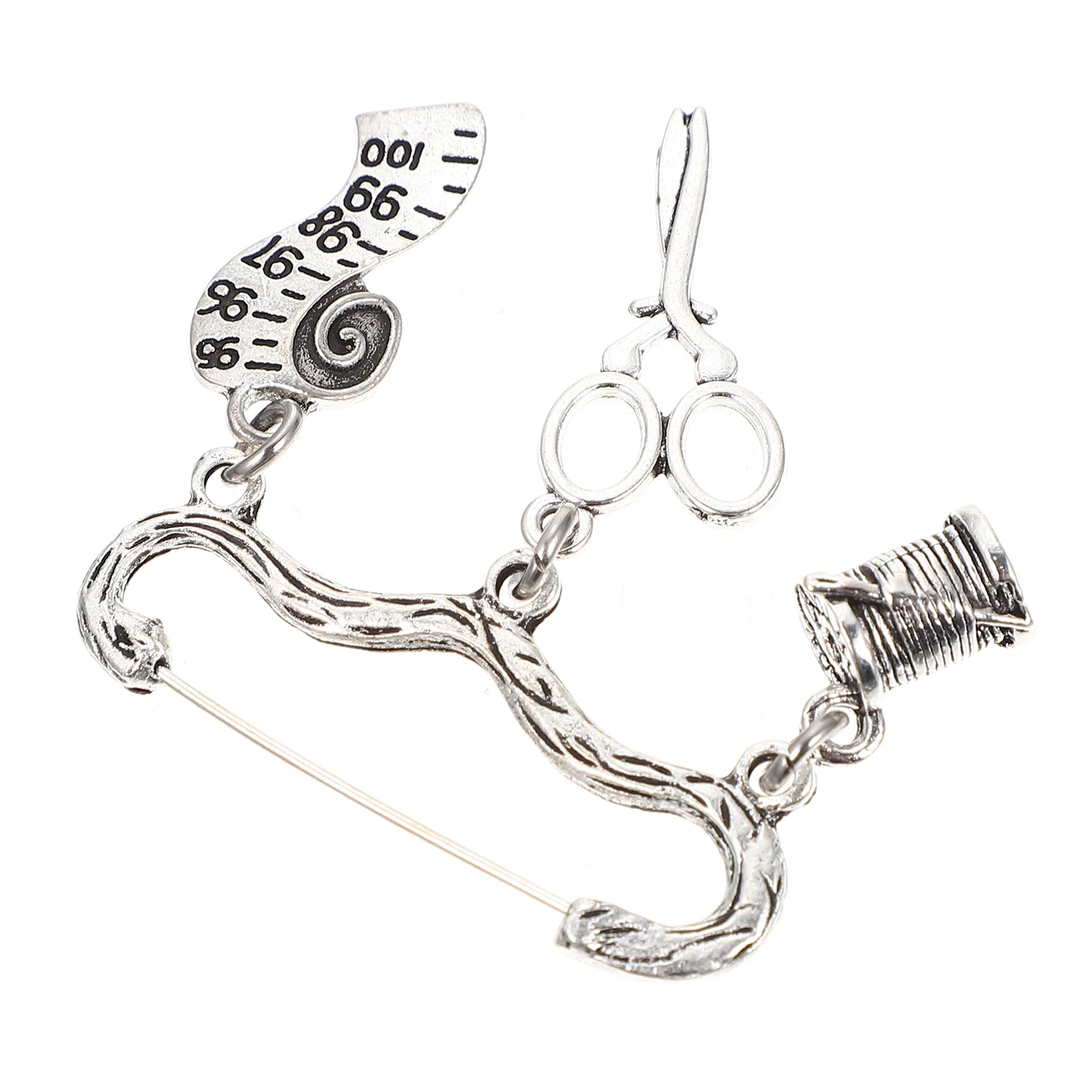 

Stainless Steel Brooch Decorative Clothing Lapel Pin DIY Clothing Accessory