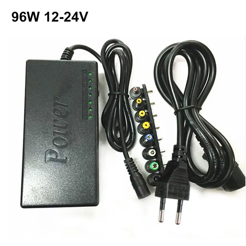 Регулируемое портативное зарядное устройство переменного тока от 12 В до 24 96 Вт