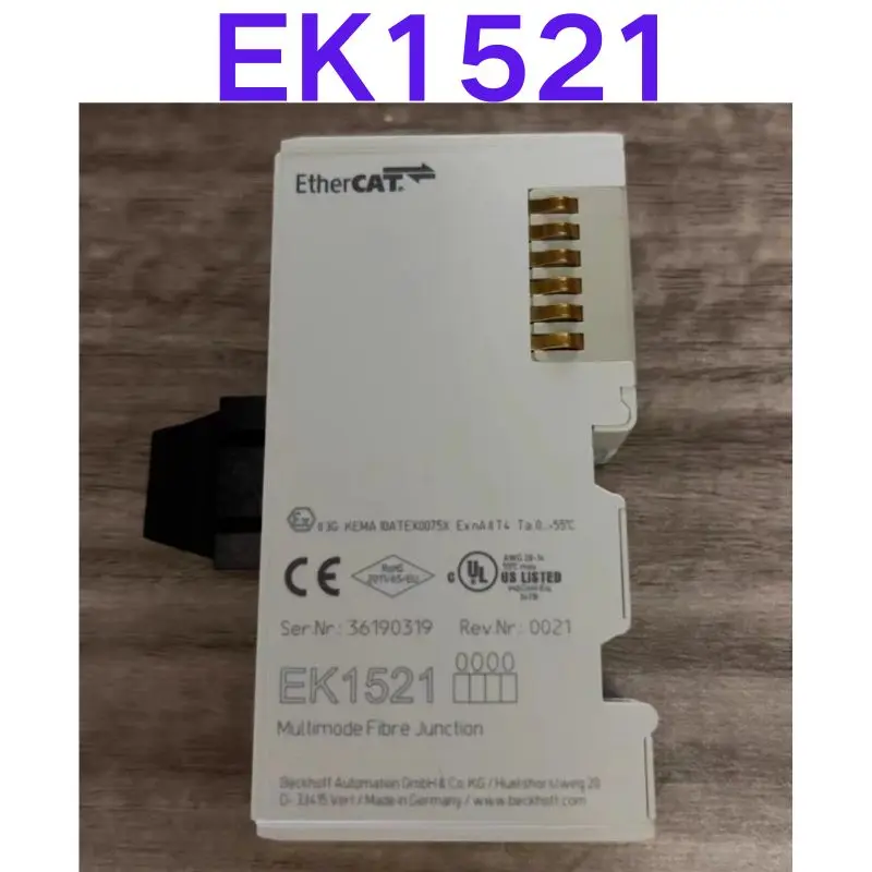 Подержанный тест OK волоконный терминальный модуль EL1521