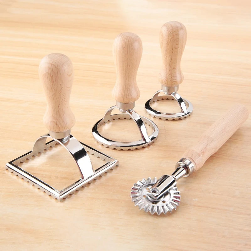 Резак для лапши Ravioli набор из 4 пасторамов форма Empanadas Tortellini резак печенья теста