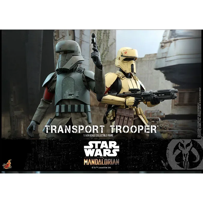 Фото В наличии 100% оригинальные фигурки Hot Toys TMS030WK TMS031 TRANSPORT TROOPER Shoretrooper The Mandalorian, модель персонажа из фильма в масштабе 1/6 №1
