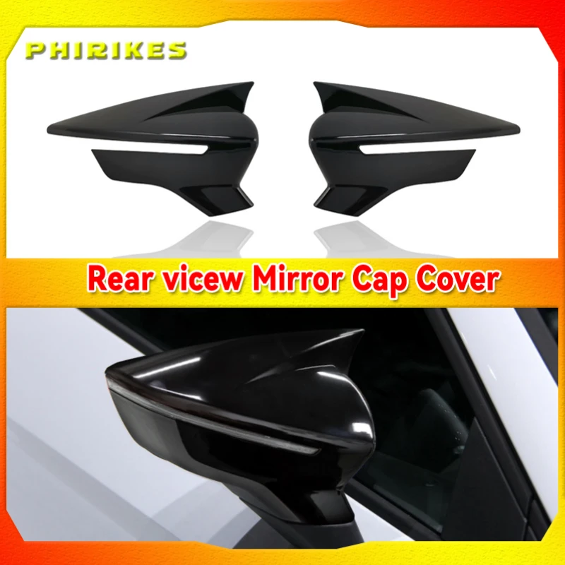 

ABS RearView Mirror Shell Cover Side Mirror Cap For SEAT Leon MK3 5F ST FR Cupra Ibiza Mk5 Arona KJ7 2017-2020 Car Accessories