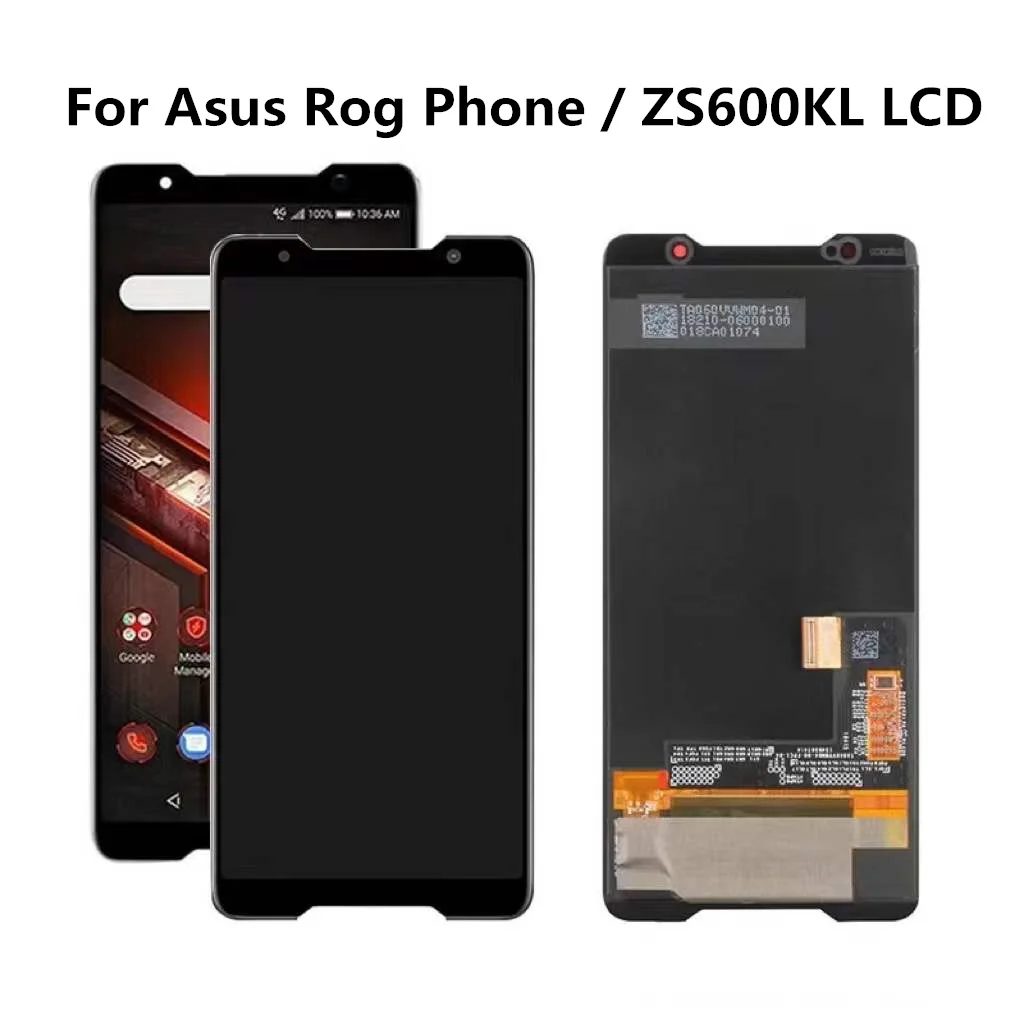 

Original 6.0" ASUS ROG Phone ZS600KL LCD Display Screen And Touch Panel Digitizer For Asus ZS600KL Z01QD LCD Assembly Repairs
