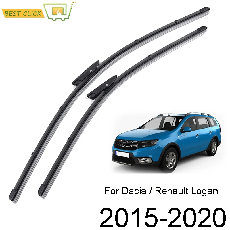 Щетки стеклоочистителя Misima для Dacia Renault Logan 2015-2020, щетка стеклоочистителя переднего стекла 2016 2017 2018 2019