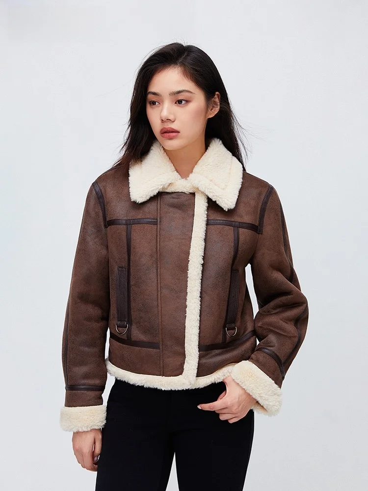 Только Ole осеннее новое универсальное модное прямое короткое пальто из