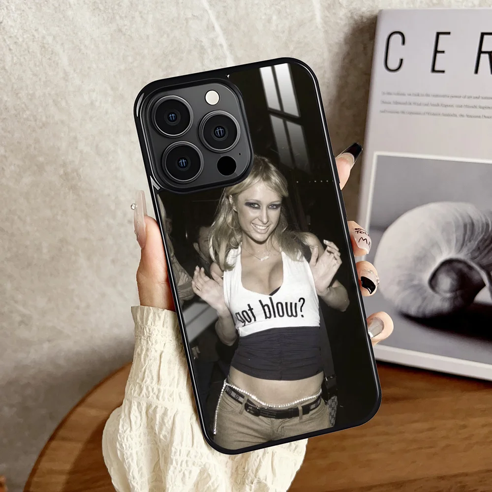 Чехол для телефона P-Paris HiltonS Got Blow iPhone 16 15 14 13 12 11 Pro Xs Max Mini Plus противоскользящий
