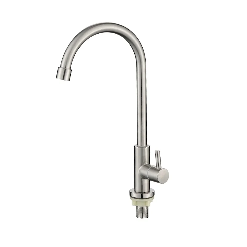 

Rapsel Cheap Price SUS 304 Stainless Steel Brushed Kitchen Faucet