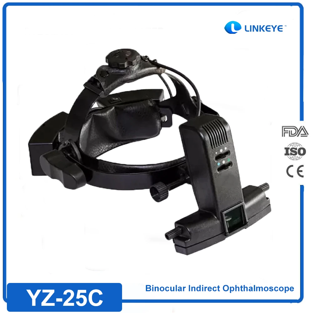 

LINKEYE Brand Binocular LED Head Non-Contact Indirect Ophthalmoscope Retinoscope Rechargeable Ophthalmic