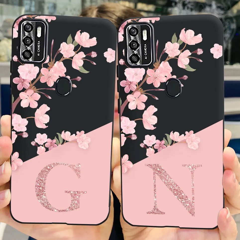 Для ZTE Blade A7S 2020 A7020 чехол для телефона ZTE Blade Optus X Pro / Evoke Plus 2 ZTEa7s BladeA7s задний бампер с милыми буквами