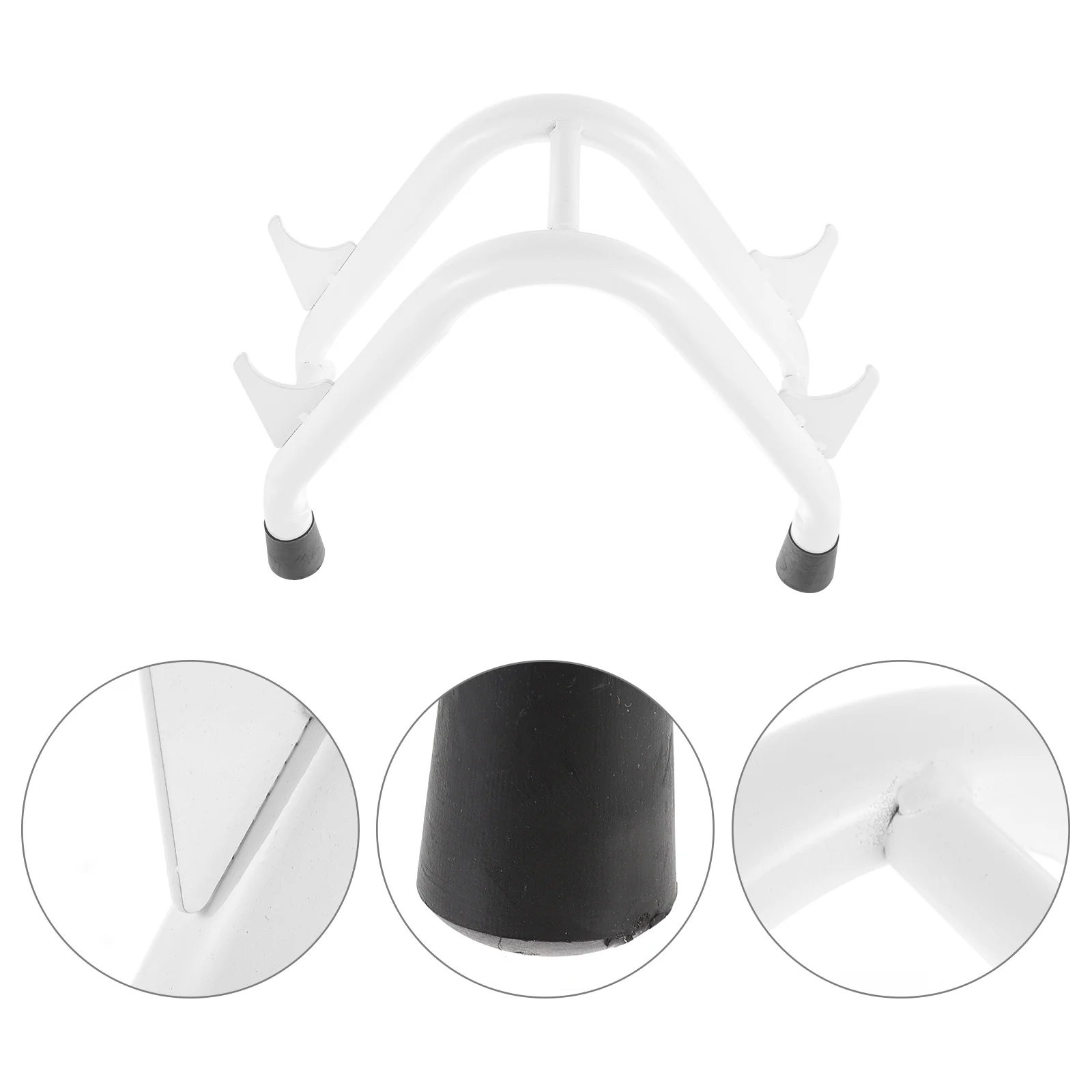 

1pc Dumbbell Holder Metal Dumbbell Display Bracket Fitness Dumbbell Stand