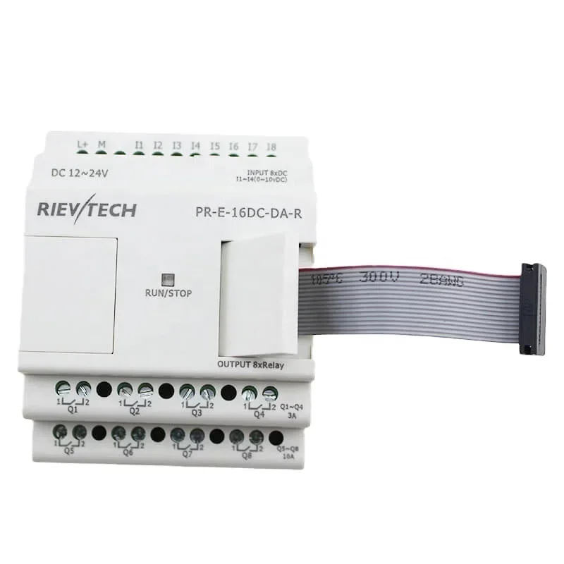 Горячая продажа SMS PLC PR-E-16DC-DA-R программируемый модуль Ethernet логического управления