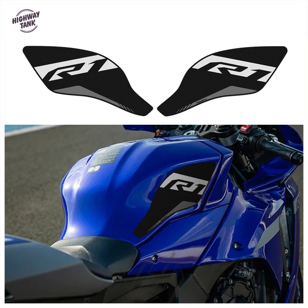 

Аксессуары для мотоциклов, Боковой защитный коврик для бака, наколенник для Yamaha YZF-R1 R1 2020-2022