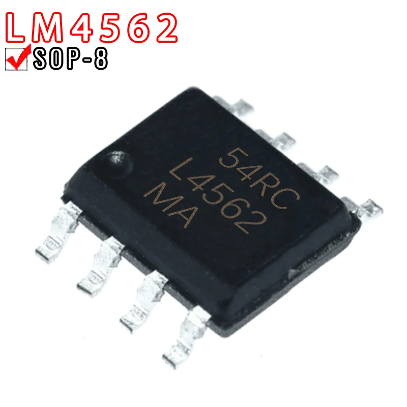 5 шт. LM4562MA SOP8 LM4562 SOP L4562 SOP-8 LM4562MAX LM4562NA DIP-8