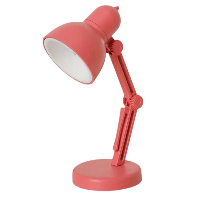 

LED Desk Lamp Eye-Caring Adjustable Reading Light with Clamp LED Mini Clip-On Table Desk Lamp with Battery Powered Book Read