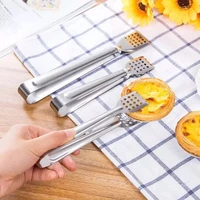 stainless steel barbecue food tongs heat proof bread tongs pastry tongs barbecue kitchen tongs kitchen utensils cooking tools
