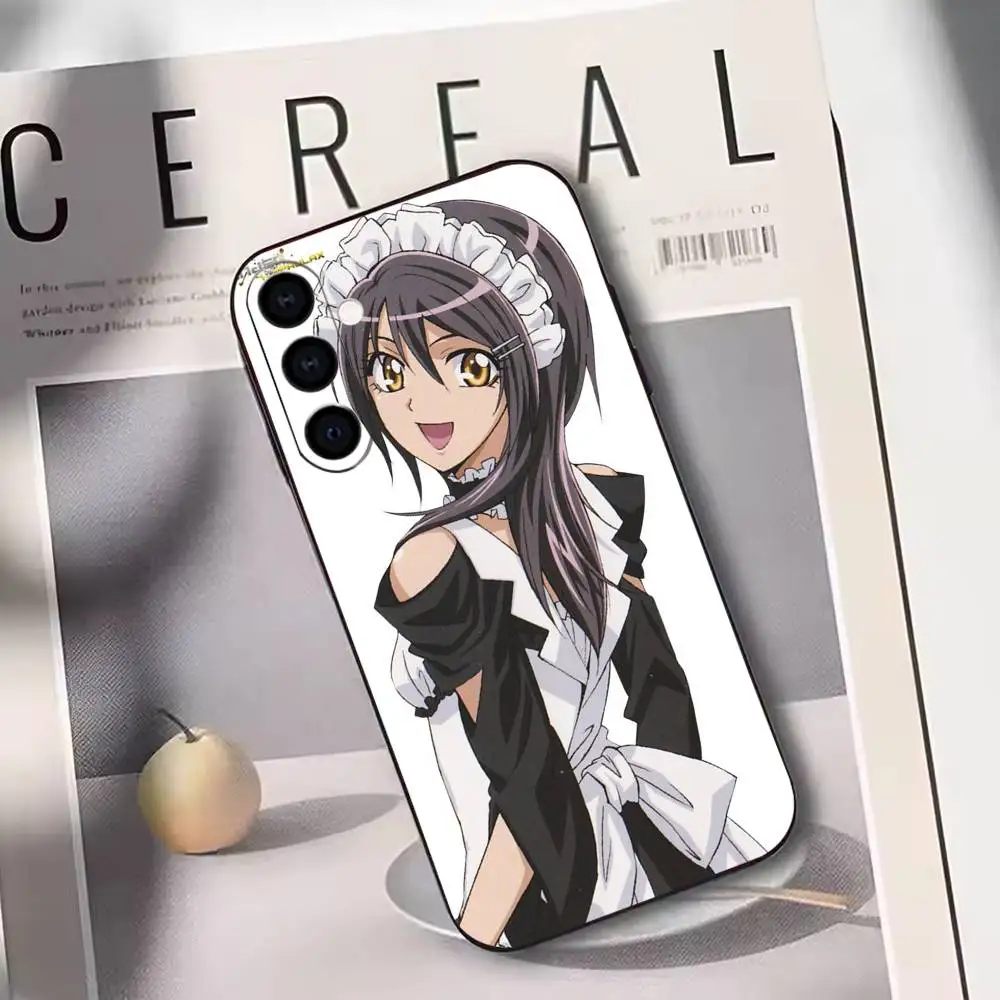 Фото Чехол для телефона Maid Sama Misaki Ayuzawa для Samsung Galaxy A73, A72, A71, A70, A53, A52, A51, другие модели, мягкий черный чехол №4
