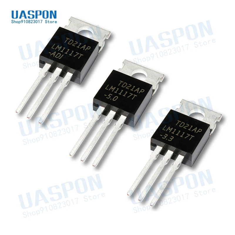 

5 шт. Φ 3,3 V LM1117 TO-220 Φ ATC1117 линейный регулятор
