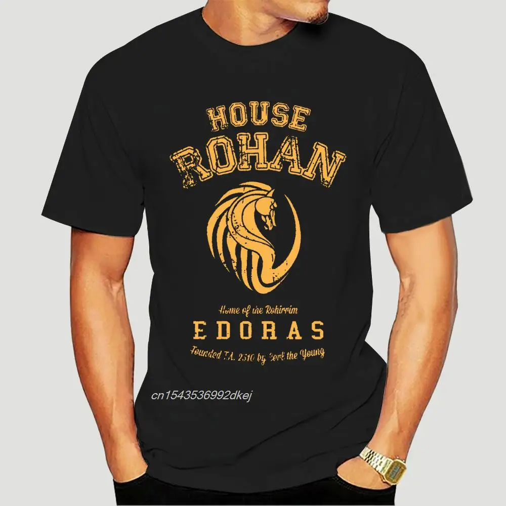 

Men T Shirt Tee Shirt LOTR Rohan Brown Tshirts Women T-Shirt 1406D