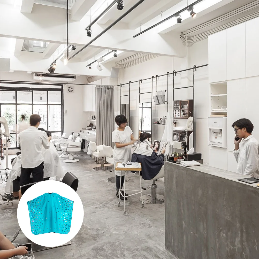 

Cape Hair Hairdressing Barber Apron Haircut Cutting Coloring Cloak Cloth Salon Gown Barbers Hairdresser Capes Hairdressers Beard