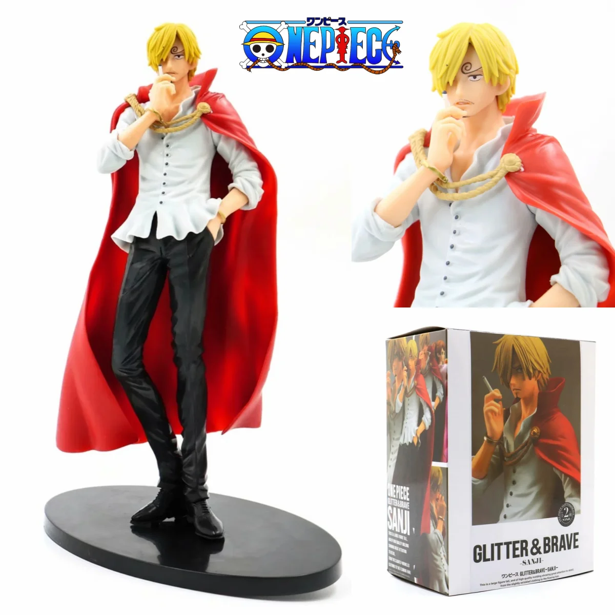 

One Piece Anime Action Figure 25cm Sanji Whole Cake Island Wedding Styling Manga Statue Pvc Figurine Collectible Model Toys Gift