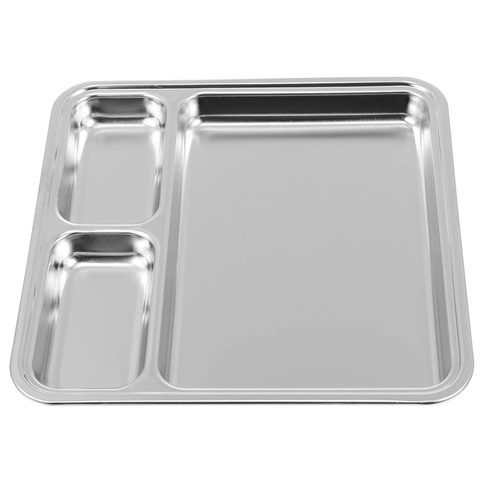 

Professional Stainless Steel Plate Sauce Holder Multi-grids Sauce Barbecue Plate