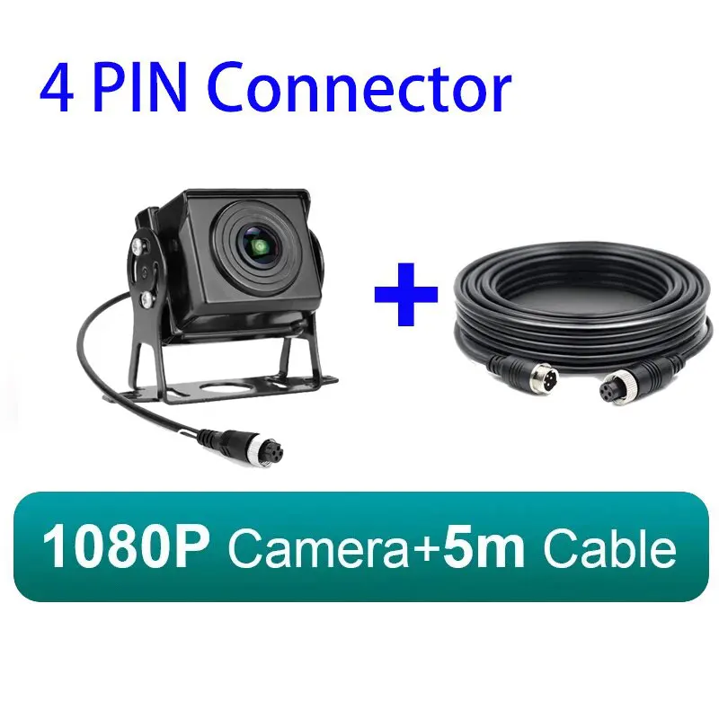 

Автомобильная резервная камера заднего вида 1920*1080P AHD для тяжелых грузовиков/автобусов/фургонов, звездного света, ночного видения, водонепроницаемые камеры заднего вида